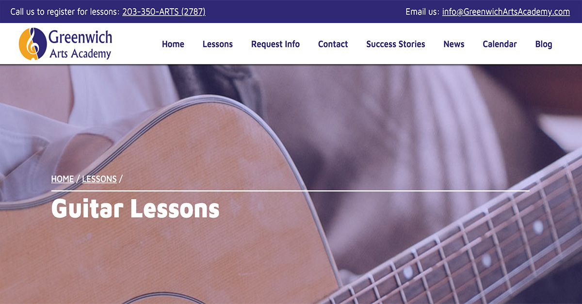 GarageBand Lessons in Lower Fairfield County at Greenwich Arts Academy